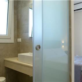 7 bedroom seafront luxury villa with pool & jacuzzi, near Acharavi, sleeps 14-15